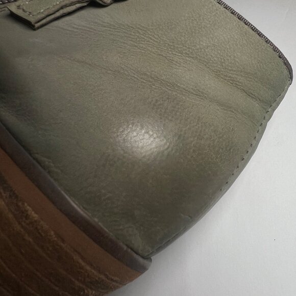 Softwalk Gray Leather Ankle Boots With Side Zipper Womens Size 6M Booties - Picture 12 of 16